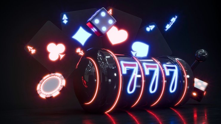 The Dog House game interface showing five reels and control buttons on oke88